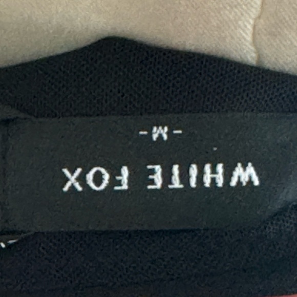 White Fox Call Me Up Maxi Dress Black Cut Out Mesh Sheer Size M Party Event Sexy - Picture 15 of 16